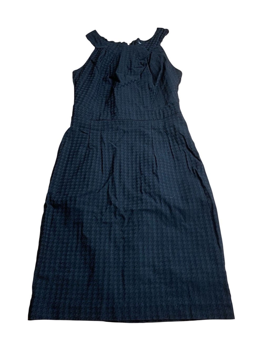JACOB Black Textured Sheath Dress - Size P/S